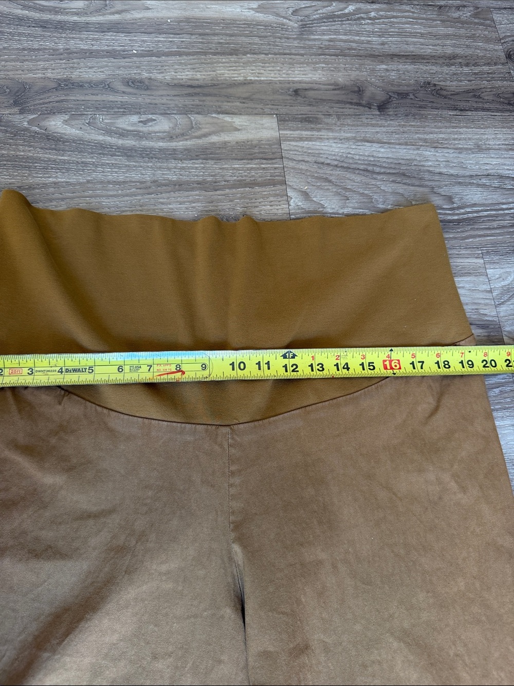 Anthropologie Maeve The Colette Maternity Wide Leg Crop Pants Size: 16M - Picture 7 of 11